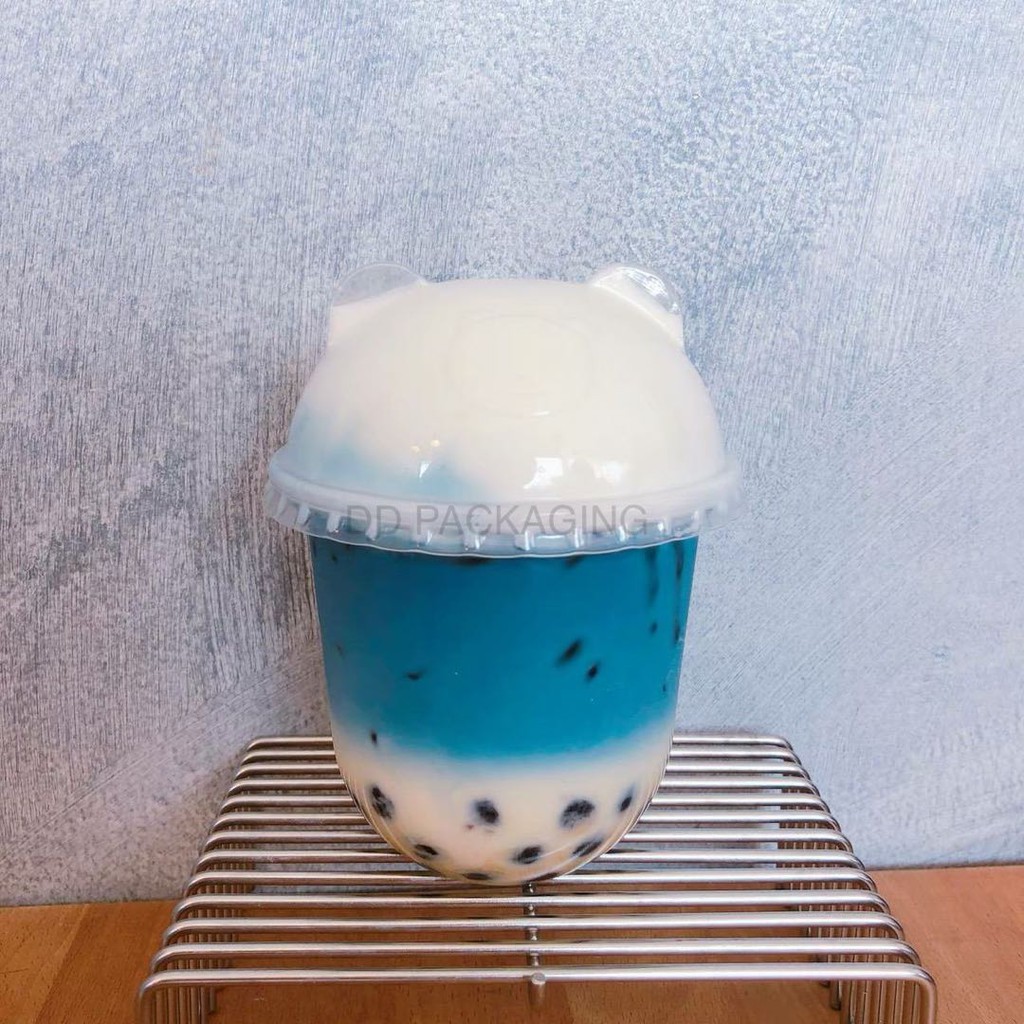DEDEE ฝาโดมหมีแพนด้า(50ใบ) ปาก95มิล/98มิล ฝาโดมPANDA