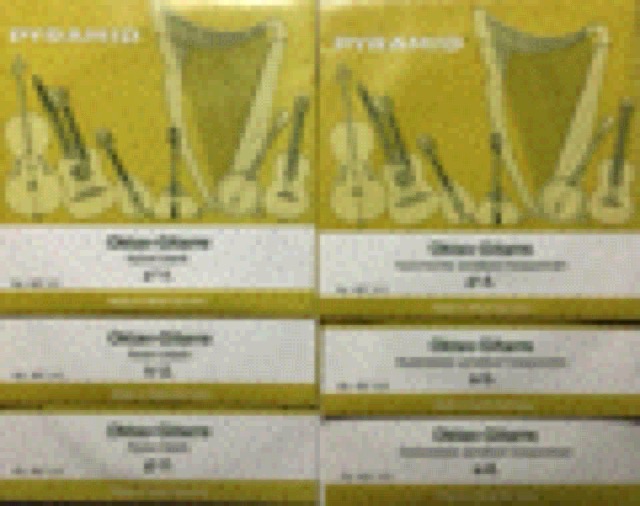 Pyramid Octave Guitar String-Silver-Plated Copper Wound on Nylon Silk Core