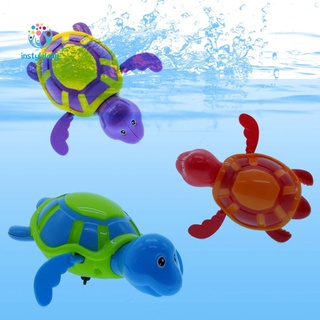 ✌Iy Turtle/Crocodile/Shark Swim Animal Wind-up Chain Clockwork Kid Bathing Toy