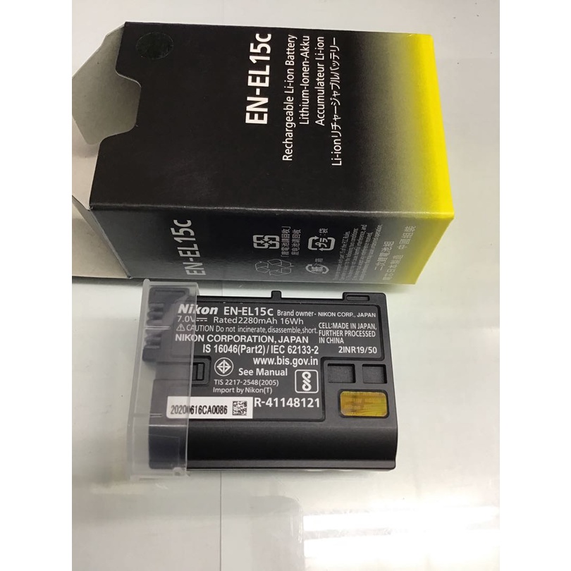 ถูกที่สุด ของแท้ Original NIKON EN-EL15c Battery สำหรับ z5 z6 z7 z7ii z6ii D750 D850 D780 รุ่นใหม่