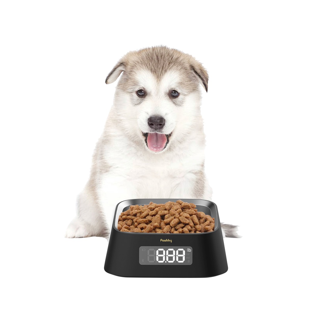 XIAOMI PAWBBY Smart Pet Bowl ชามอาหารสัตว์เลี้ยงอัจฉริยะ ชั่งน้ำหนักแม่นยำ ตัวเลขใหญ่ชัดเจน เชื่อมต่