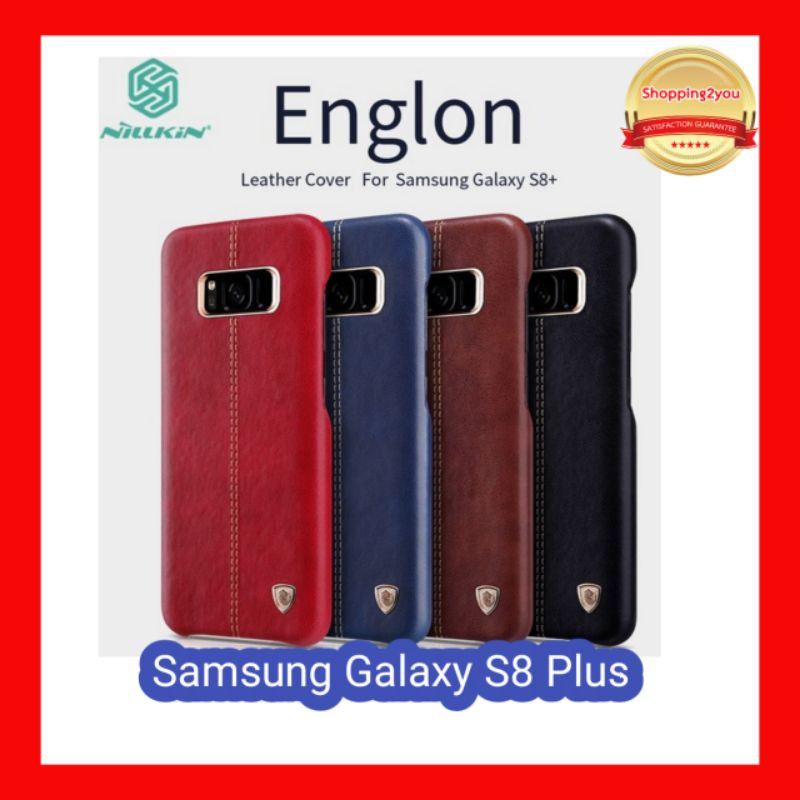 เคสแข็งลายหนัง Samsung S8 Plus ของแท้จากแบรนด์ Nillkin Englon Leather Case