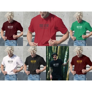 เสื้อคนอ้วนผญ - แอลกอฮอล์เบียร์ O นาฬิกาเสื้อยืด UNISEX ผ้าฝ้าย