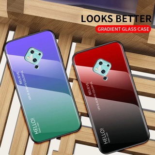 [ส่งจากไทย] Case VIVO S1Pro เคสกระจกสองสี เคสกันกระแทก ขอบนิ่ม เคสกระจกไล่สี สินค้าใหม่