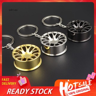 【พร้อมส่ง】พวงกุญแจโลหะ ห้อยขอบล้อรถยนต์ สไตล์สร้างสรรค์