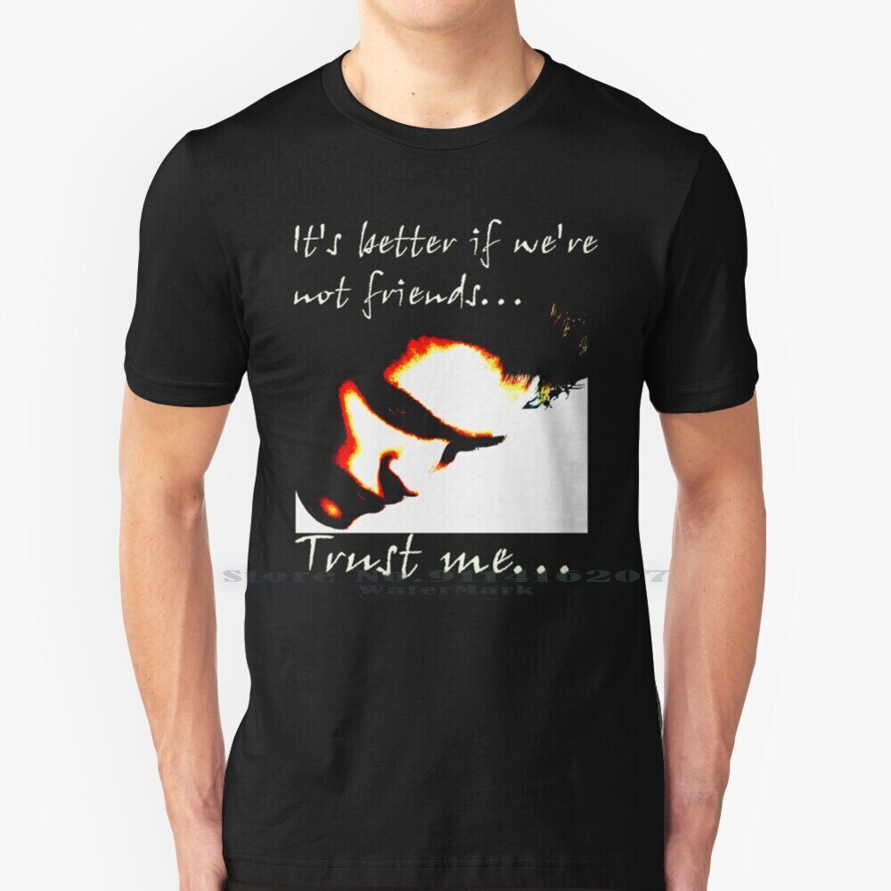 Trust Me Twilight T เสื้อผ้าฝ้ายแท้ 100% Twilight Emo Edward ภาพยนตร์แวมไพร์ Cullen