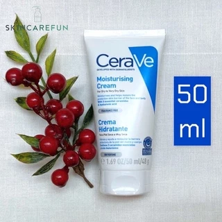 (แท้/พร้อมส่ง) CERAVE Moisturising Cream 50ml. เซราวี มอยซ์เจอร์ไรซิ่ง ครีม 50 มล. เซราวีครีมบำรุงผิวหน้า