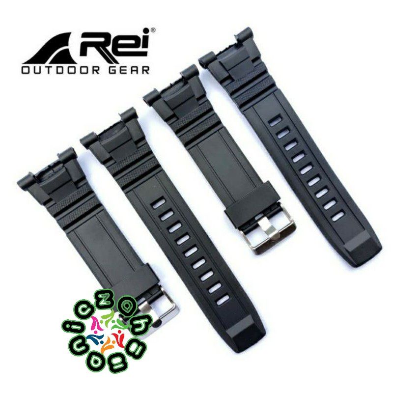 REI DAGGER ยางนาฬิกา STRAP REI DAGGER สีดํา WATCH STRAP