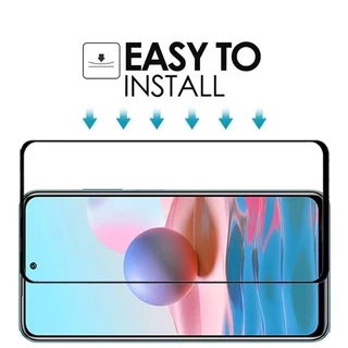 ฟิล์ม For Xiaomi Redmi Note14/13/12/11/Note10/Note10s/Note10pro/Mi13T/14T/14TPro กันรอย กันกระแทก ฟิล์มกระจกเต็มจอขอบดำ