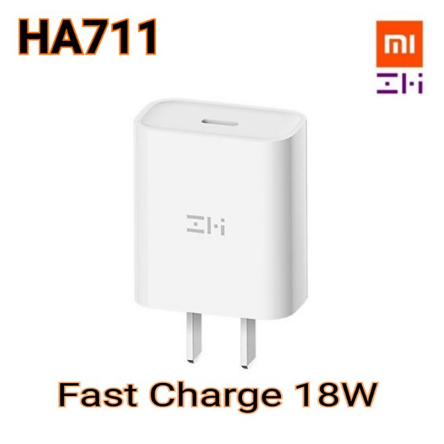 Xiaomi ZMI type C usb-c Charger QC3.0 HA711 จ่ายไฟแรง​ 18W Quick Charge​ Fast​ ​Charge