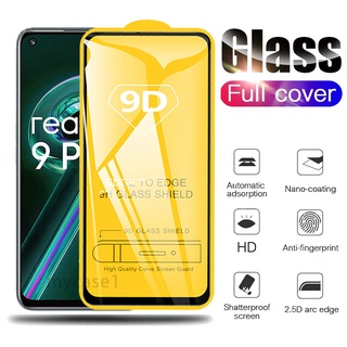 ฟิล์มกระจก สำหรับ แบบเต็มจอ 9D รุ่นใหม่ Realme 10 9 8 7 6 5 Pro 9i 8i 7i 6i 5i 5s Q Pro Plus Por+ 4G 5G 2022