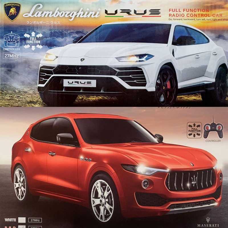 [มือ1 แท้100% จากญี่ปุ่น] RC Lamborghini  Maserati Levante Wild Box fullfunction radio control car