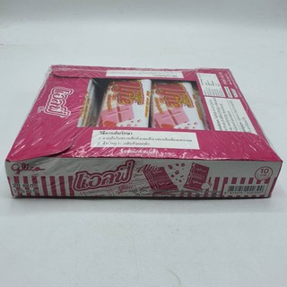 กูลิโกะ แอลฟี่ สตอเบอร์รี่ ALFIE  strawberry 31 กรัม x 20 ซอง ขนมกูลิโกะ