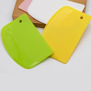 Yu Dough Scraper Bowl Scraper ที่ขูดอเนกประสงค์สําหรับเค้กขนมปัง F Ondant ไอซิ่งทําอาหารทนทาน