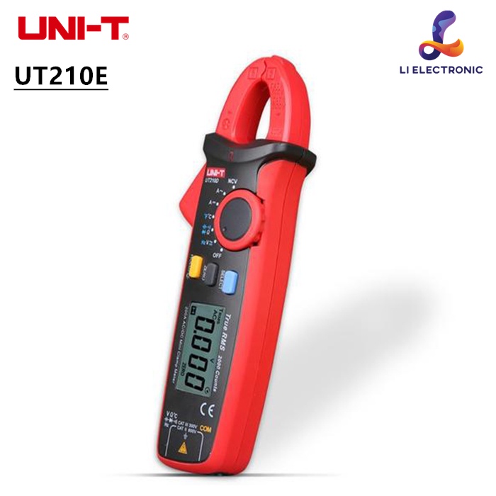 UNI-T  UT210D UT210E Mini Digital Clamp Meters AC/DC Current Voltage True RMS Auto Range VFC Capacitance Non Contact Mul