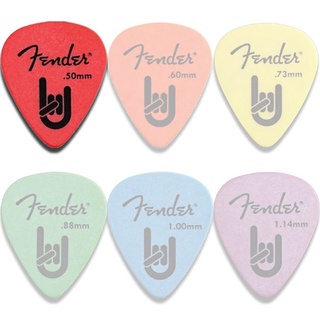 Guitar Picks Fender ปิ๊กกีต้าร์ ปิ๊คกีต้าร์ ปิ้กกีต้าร์ ปิกกีต้าร์ สามเหลี่ยม PICK กีต้าร์ Fender 0.50 0.60