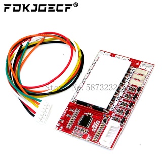 บอร์ดแบตเตอรี่ลิเธียม 3S 4S 5S 50A BMS 55A 3.7V 3.2V phosphate LiFePO4 พร้อมบาลานซ์