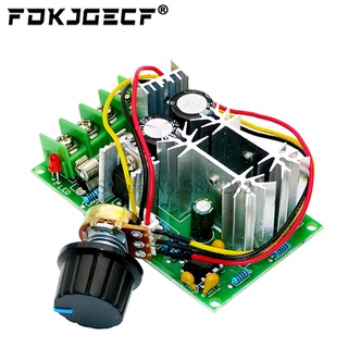 Pwm โมดูลควบคุมความเร็วมอเตอร์ DC 20A ควบคุมแรงดันไฟฟ้า กระแสไฟ 10-60V PWM 60A 12V 24V 36V 48V