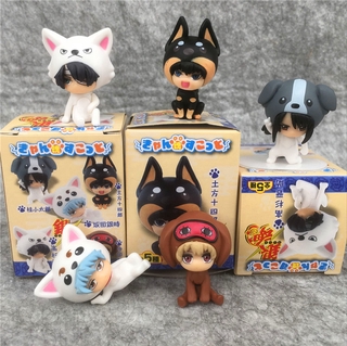 SHIMURA ของเล่นฟิกเกอร์ Gintama 5 ชิ้น / ชุด