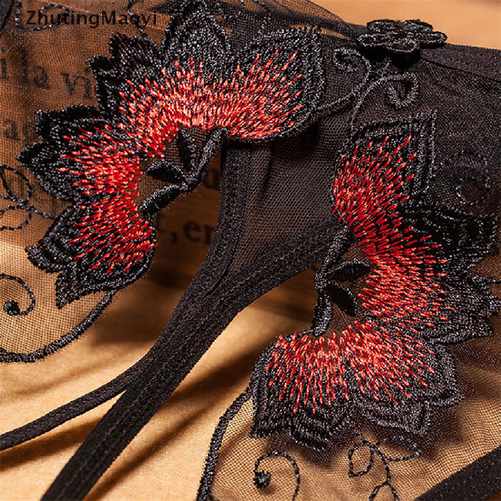 ZhutingMaoyi Panties Erotic Crotchless G-String Porn Lace Open Crotch