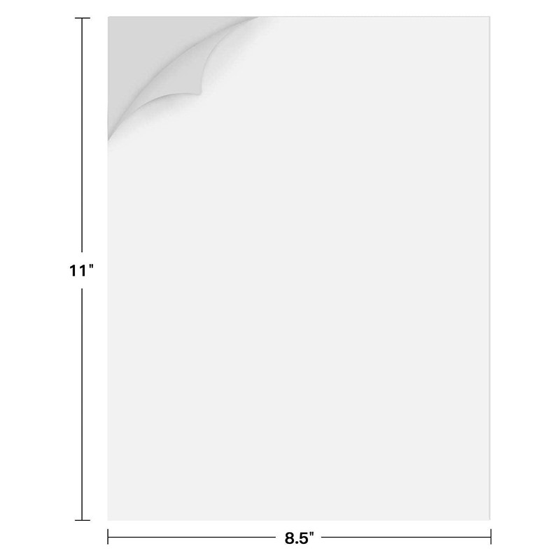  new Premium Printable Waterproof Vinyl Sticker Paper For Inkjet And