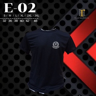 E-02เสื้อซับในทหารพราน(โลโก้สีขาว) เสื้อยืดแขนสั้นเสื้อคอกลม