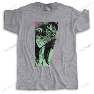 T-shirt  เสื้อยืดแขนสั้น ผ้าฝ้าย พิมพ์ลายอนิเมะ Tomie Junji Ito สไตล์ญี่ปุ่น สําหรับผู้ชายS-5XL