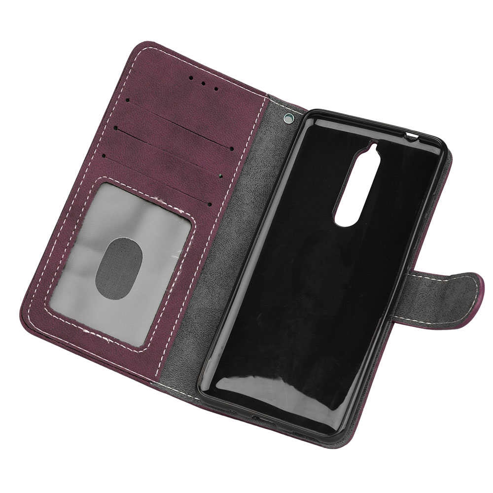 เคสโทรศัพท์มือถือหนัง Pu แบบฝาพับสไตล์วินเทจสําหรับ Nokia 5.1 Nokia5.1 #8