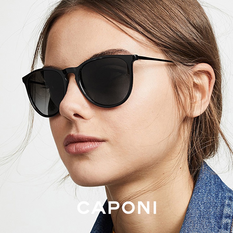 NewCAPONI Women Polarized Sunglasses Photochromic Lenses Light Weight