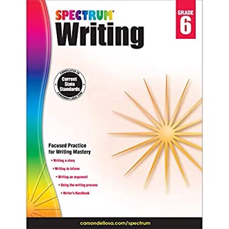 Spectrum Writing, Grade 6 (Spectrum) (Workbook) สั่งเลย!! หนังสือภาษาอังกฤษมือ1 (New)