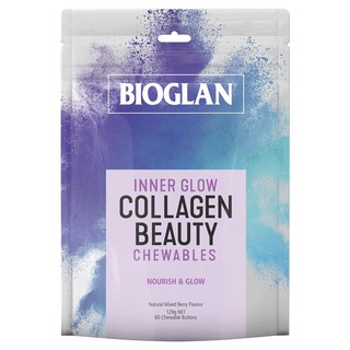 Bioglan Inner Glow Collagen Beauty 60 Chewable Tablets