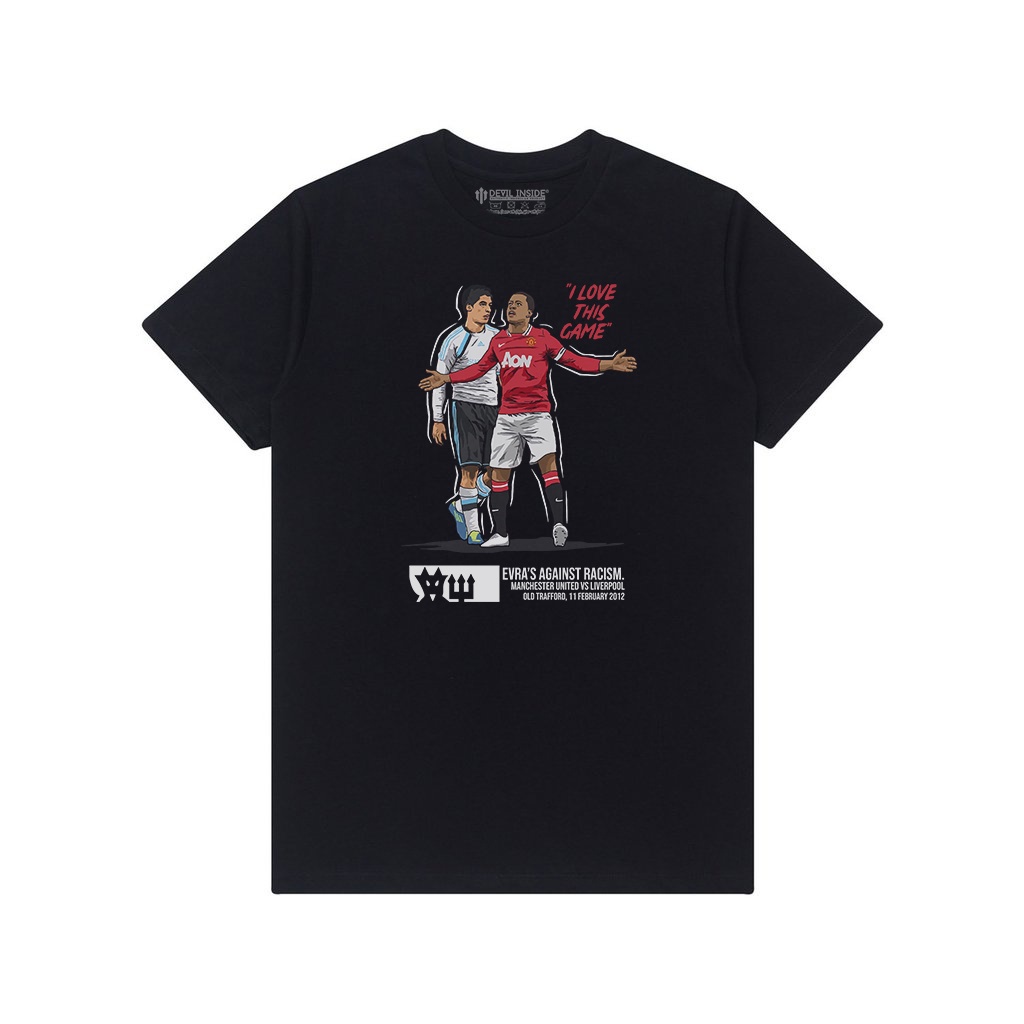 เสื้อยืด Devil Inside - PATRICE EVRA AGAINST RACISM