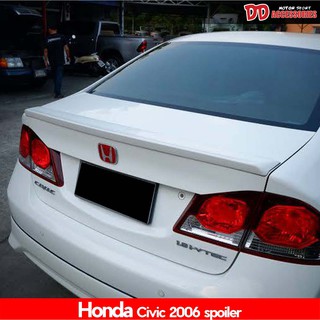 spoiler สปอยเลอร์ สปอยเลอร์หลัง civic 2006 2007 2008 2009 2010 2011 FD ทรงแนบ ไม่ทำสี ราคาพิเศษ!!! ตูดเป็ด