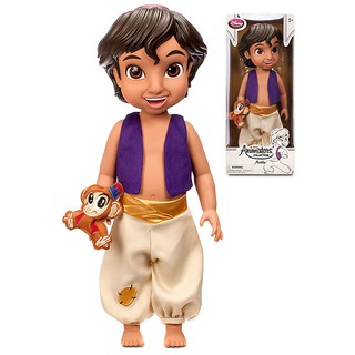 **กล่องชำรุด** Disney Animators Collection Aladdin Doll ของแท้ ขนาด 16 นิ้ว