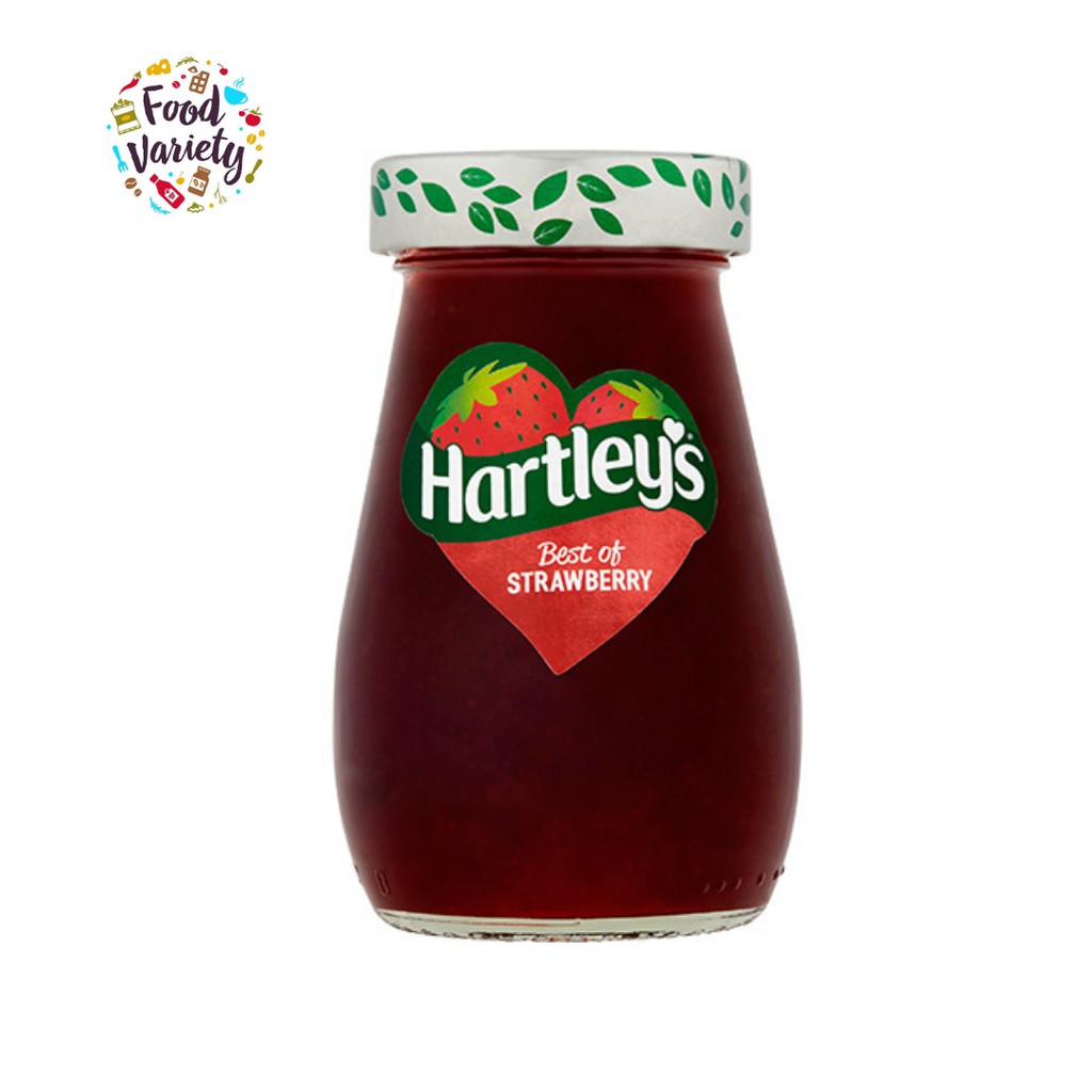 Hartley’s Strawberry 340g ฮาร์ทเลส์ แยมสตรอวเบอร์รี 340g
