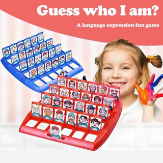 Kids Guess Who Game Toy Children Board Game With People Cards Toddlers Original Guessing Game With 2 Game Boards