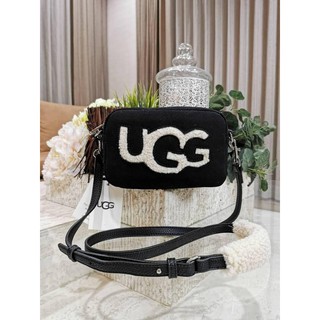 Dont Miss! UGG JANEY CROSSBODY REAL SHEEP LEATHER BAG กระเป๋าสะพายแบรนด์ดังรุ่นยอดนิยมจาก Deckers UGG Factory สัญชาติออ