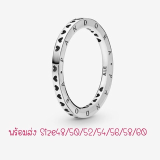 Pandora  silver  ring**แหวนโลโก้