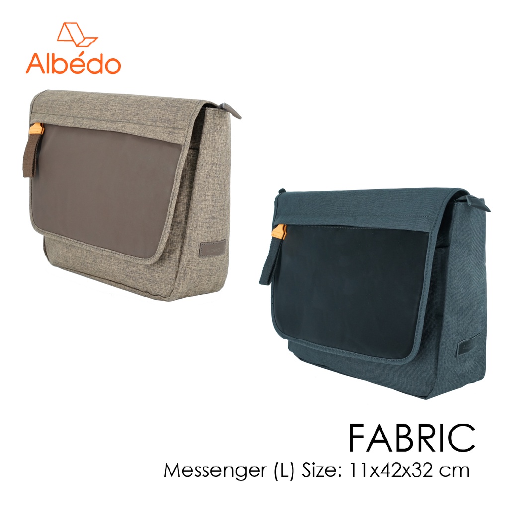 [Albedo] FABRIC MESSENGER BAG L กระเป๋าสะพายข้าง/กระเป๋าเอกสาร รุ่น FABRIC 7 - FB70199/FB70179