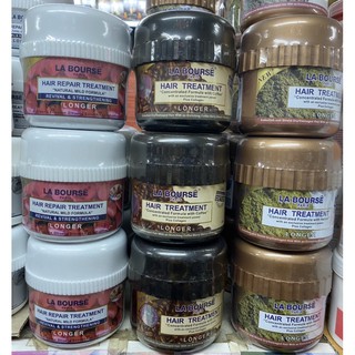 La Bourse Hair Treatment  ลาบูสส์ แฮร์ ทรีทเม้นท์เข้มข้น  400 g.(มี 4 สูตร)