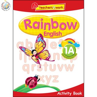 Global Education หนังสือแบบฝึกหัดภาษาอังกฤษระดับอนุบาล 2 Rainbow English Activity Book K1A