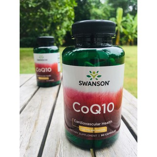 40% OFF Sale!! EXP:06/23 Ultra Coenzyme Q10 คิวเทน 200mg 90Capsules (Swanson®) ช่วยดูแลสุขภาพของหัวใจและหลอดเลือด CoQ10