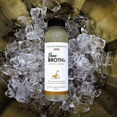 Bone Broth Dr Duck Frozen Bone Broth สําหรับสุนัข 300ml