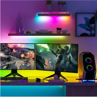 ไฟริบบิ้น 5050 ไฟเส้น RGB ไฟตกแต่งห้อง 5-20เมตร ไฟเส้นเปลี่ยนสีได้ LED Strip Light ไฟตกแต่ง สำหรับตกแต่งบ้าน