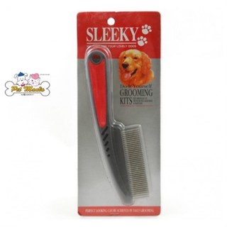 Sleeky Fine Pet Hair Comb หวีสำหรับแปรงขนสุนัข