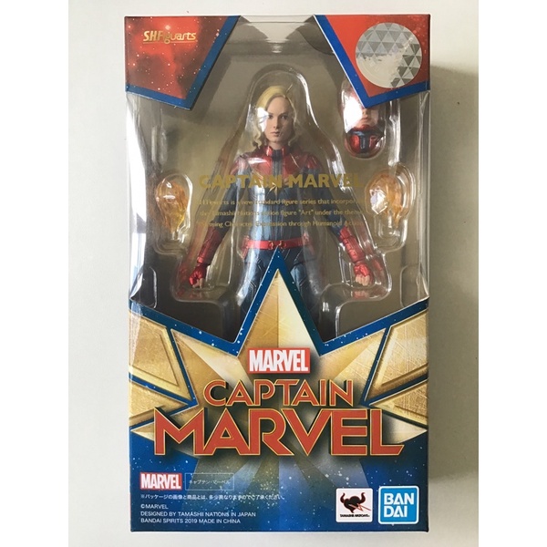 [ของแท้] มือ2 SHF Captain Marvel action figure 1/12 S.H.Figuarts ฟิกเกอร์ กัปตันมาเวล