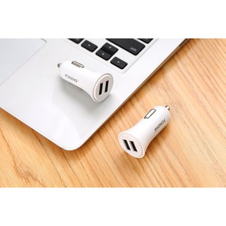 พร้อมส่งจากไทย FONENG C06 CAR CHARGER 2.4A 2USB ที่ชาร์จไฟในรถที่รวดเร็ว