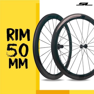 ล้อคาร์บอน SL Rim ขอบ 38 mm และ 50 mm แบบริมเบรค ล๊อตล่าสุด 2021