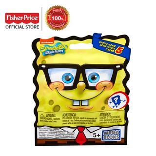 MEGA BLOKS SPONGEBOB SERIES 5 BLIND BAG   - เมก้าคอนสตรัคซ์ ซองสุ่มฟิกเกอร์สปอนบ๊อบ ซีรี่ส์ 5 (CNJ86 CH)