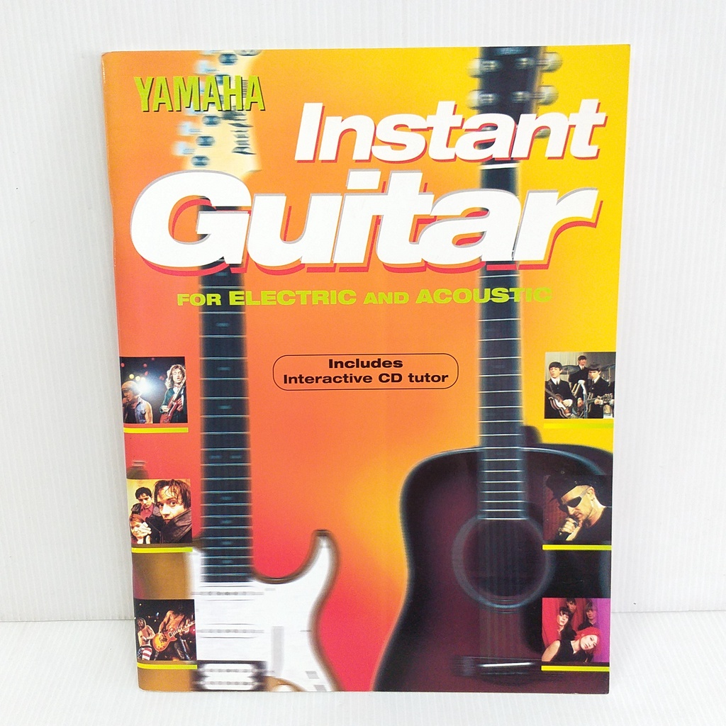 Instant Guitar Book By Yamaha หนังสือดนตรี มือสอง หนังสือโน้ตเพลง กีตาร์ ปกอ่อน